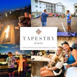 Become a member of our lively apartment community, where friendships flourish, and a deep sense of belonging is nurtured. Join us today and experience the welcoming environment of the Tapestry Ridge community! 🏡 Become a member of our lively apartment community, where friendships flourish, and a deep sense of belonging is nurtured. Join us today and experience the welcoming environment of the Tapestry Ridge community! 🏡